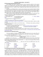 REVISION FOR READING –ENGLISH 12 doc