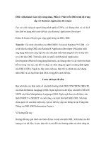 DB2 và Rational: Làm việc cùng nhau, Phần 2: Phát triển DB2 trình độ trung cấp với Rational ppt