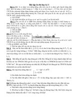 Bài tập ôn thi học kỳ I docx