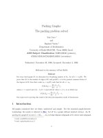 Báo cáo toán học: 