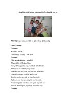 Sáng kinh nghiệm môn âm nhạc lớp 3 – tiếng hát bạn bè docx