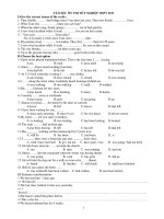 TÀI LIỆU ÔN THI TỐT NGHIỆP THPT 2011 pptx