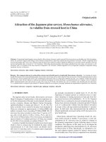 Báo cáo lâm nghiệp: 