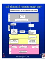 Bài giảng điều trị HIV : Lao và HIV part 5 pps