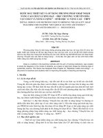 BƯỚC ĐẦU THIẾT KẾ VÀ SỬ DỤNG PHƯƠNG PHÁP GRAP NHẰM NÂNG CAO CHẤT LƯỢNG DẠY – HỌC CHƯƠNG “CHUYỂN HÓA VẬT CHẤT VÀ NĂNG LƢỢNG” – SINH HỌC 11 NÂNG CAO – THPT pps