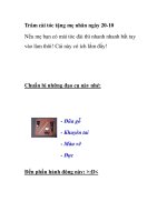 Trâm cài tóc tặng mẹ nhân ngày 20-10 pps