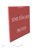 DI TRUYỀN HỌC - CHƯƠNG 6 potx