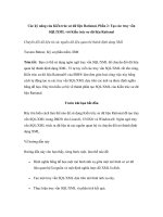 Các kỹ năng của Kiến trúc sư dữ liệu Rational, Phần 2: Tạo các truy vấn SQL/XML với Kiến trúc sư dữ liệu Rational docx