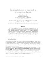 Báo cáo toán học: 