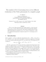 Báo cáo toán học: 