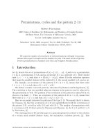 Báo cáo toán học: 