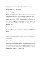 Xây dựng các công cụ Google, Phần 1: Cơ sở của các công cụ Google doc