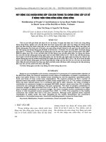 Báo cáo nông nghiệp: 