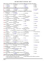 ĐỀ THI CUỐI KỲ I NĂM 2011 – ĐỀ 7 pptx