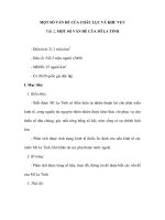 MỘT SỐ VẤN ĐỀ CỦA CHÂU LỤC VÀ KHU VỰC - Tiết 2 potx