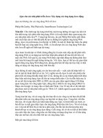 Ajax cho các nhà phát triển Java: Xây dựng các ứng dụng Java động Ajax mở đường cho các ứng dụng Web tốt hơn doc