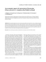 Báo cáo lâm nghiệp: 