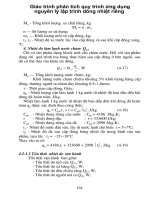 Giáo trình phân tích quy trình ứng dụng nguyên lý lập trình dòng nhiệt riêng p1 pptx