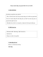 Hệ quả chuyển động xung quanh Mặt Trời của Trái Đất docx