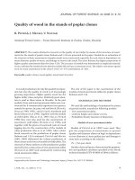 Báo cáo lâm nghiệp: 