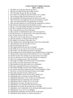 LUYỆN THI TỐT NGHIỆP NĂM 2011 MÔN: ANH VĂN pot