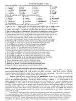 ĐỀ THI THỬ ĐẠI HỌC – TEST 2 doc