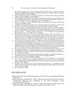 The Economics of Tourism and Sustainable Development phần 2 ppsx