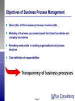 Business Process Modeling Introduction to ARIS Methodolgy PHẦN 2 pptx