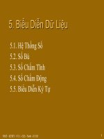 BÀI GIẢNG KIẾN TRÚC MÁY TÍNH_PHẦN 4 ppt