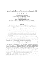 Báo cáo toán học: 