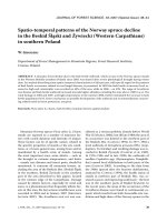 Báo cáo lâm nghiệp: 