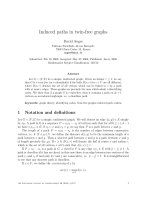 Báo cáo toán học: 