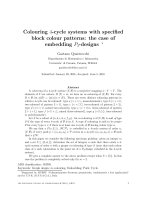 Báo cáo toán học: 