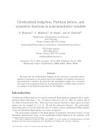 Báo cáo toán học: 