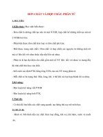 Giáo án Hóa Hoc 8: ĐƠN CHẤT VÀ HỢP CHẤT- PHÂN TỬ pot