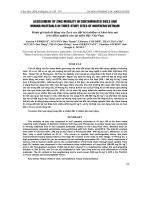 Báo cáo nông nghiệp: 