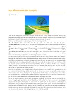 Học để hoàn thiện bản thân (Kì 2) doc