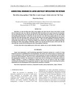 Báo cáo nông nghiệp: