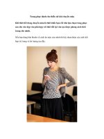 Trang phục dành cho thiếu nữ khi chuyển mùa ppsx