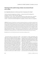 Báo cáo lâm nghiệp: 