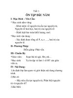 Giáo án hóa học 10_Tiết 1 docx