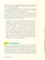 Steve Jobs.Other books in the People in the News series phần 7 ppsx