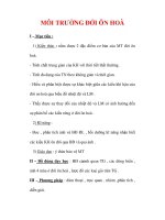 Giáo án Địa Lý 7 : Tên bài dạy : MÔI TRƯỜNG ĐỚI ÔN HOÀ ppsx