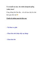 Có ai muốn tự may cho mình Jumpsuit giống Ashley hem? pptx