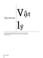 phiếu học tập vật lí 10 cơ bản học kì 2