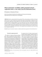 Báo cáo lâm nghiệp: 