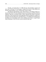 THE SUPERSTOCK INVESTOR PHẦN 6 ppt