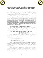 Giáo trình hướng dẫn tìm hiểu về những thuật ngữ và cách lý giải của nó trong kinh doanh phần 1 pot