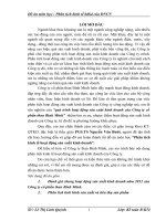 Quá trình hoạt động sản xuất kinh doanh của Công ty cổ phần than Bình Minh