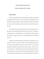 XÂY DỰNG ĐỘI NGŨ GIÁO VIÊN NÂNG CAO HIỆU QUẢ DẠY VÀ HỌC ppt